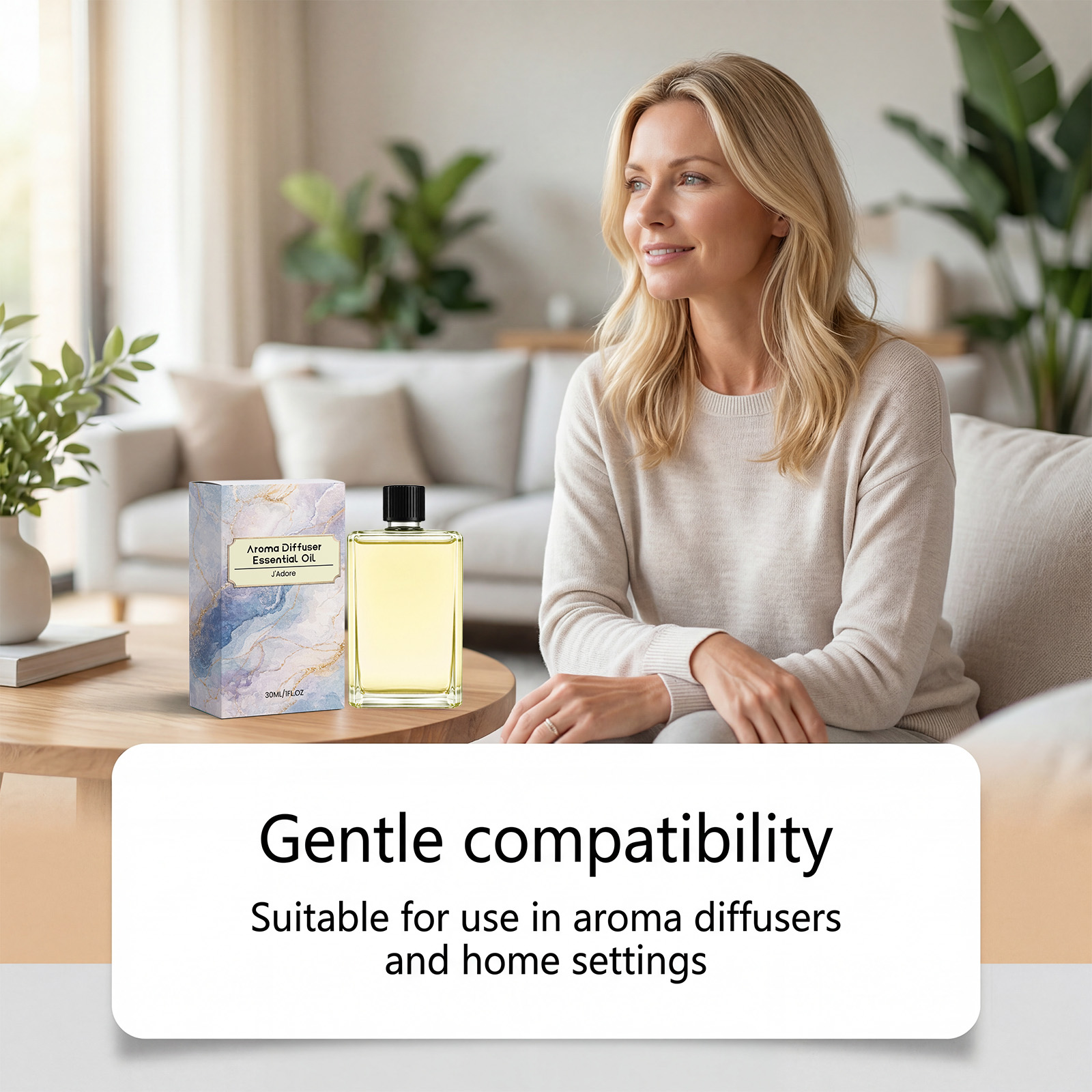 Aroma Essential Oil Shangri La Scent Purify Air Fresh Long Lasting Fragrance For Bedroom Indoor Daily Home Relax Calm Gentle