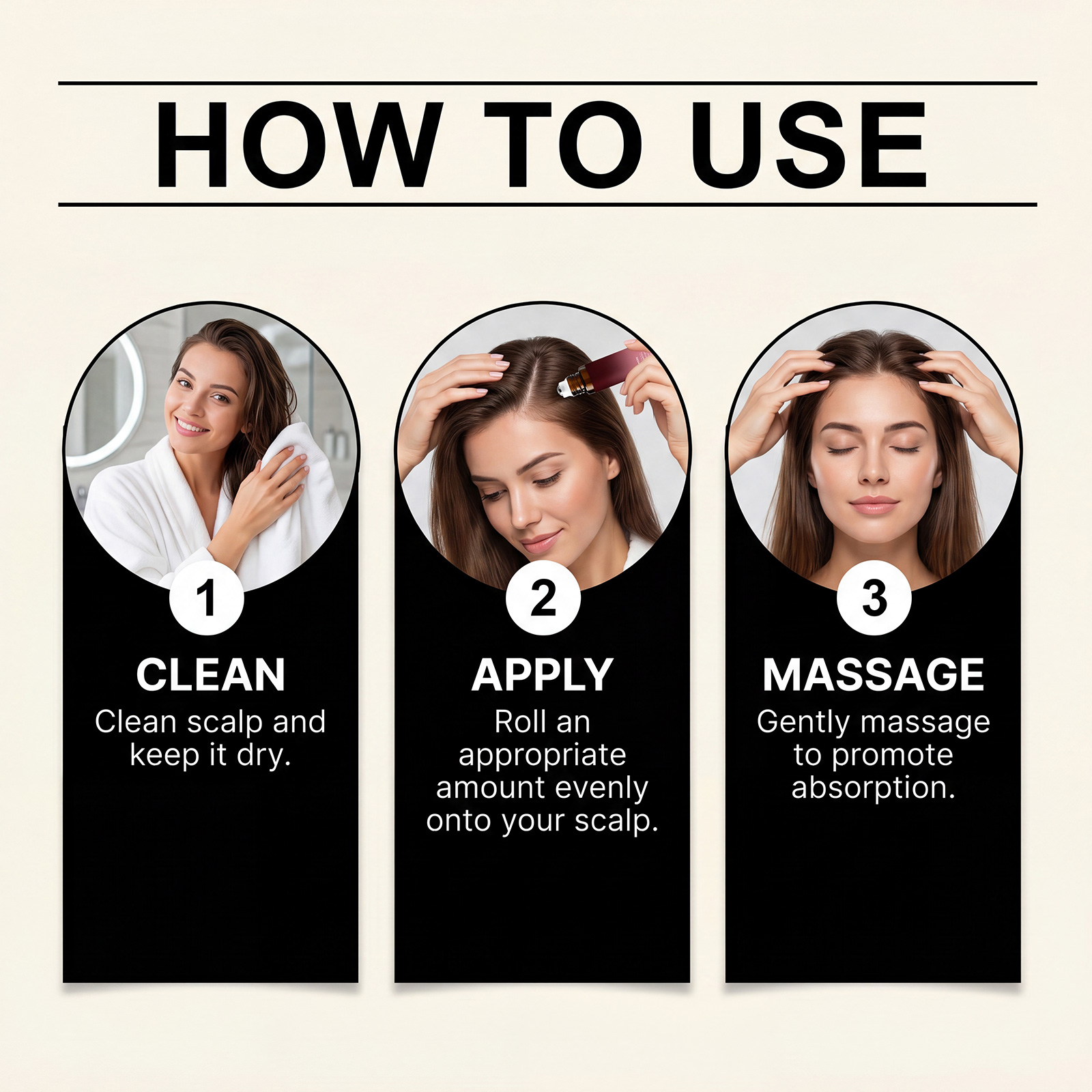 Volumizing Hair Roller Essence Mild Formula Fresh Texture Fast Absorption Non Sticky Fit Various Hair Conditions
