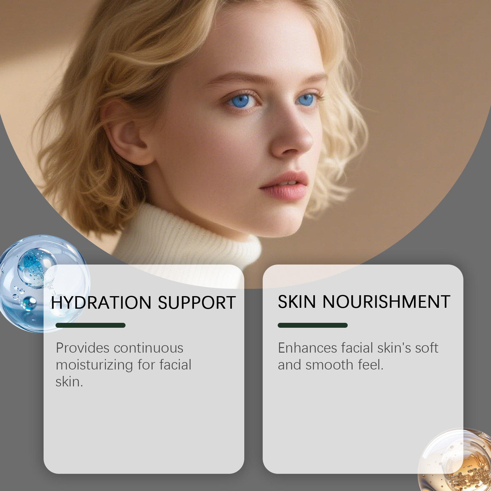 Black Seed Oil Moisturizing Essence Mild Nourishing Soft Delicate Brightening Facial Skin Daily Care Serum