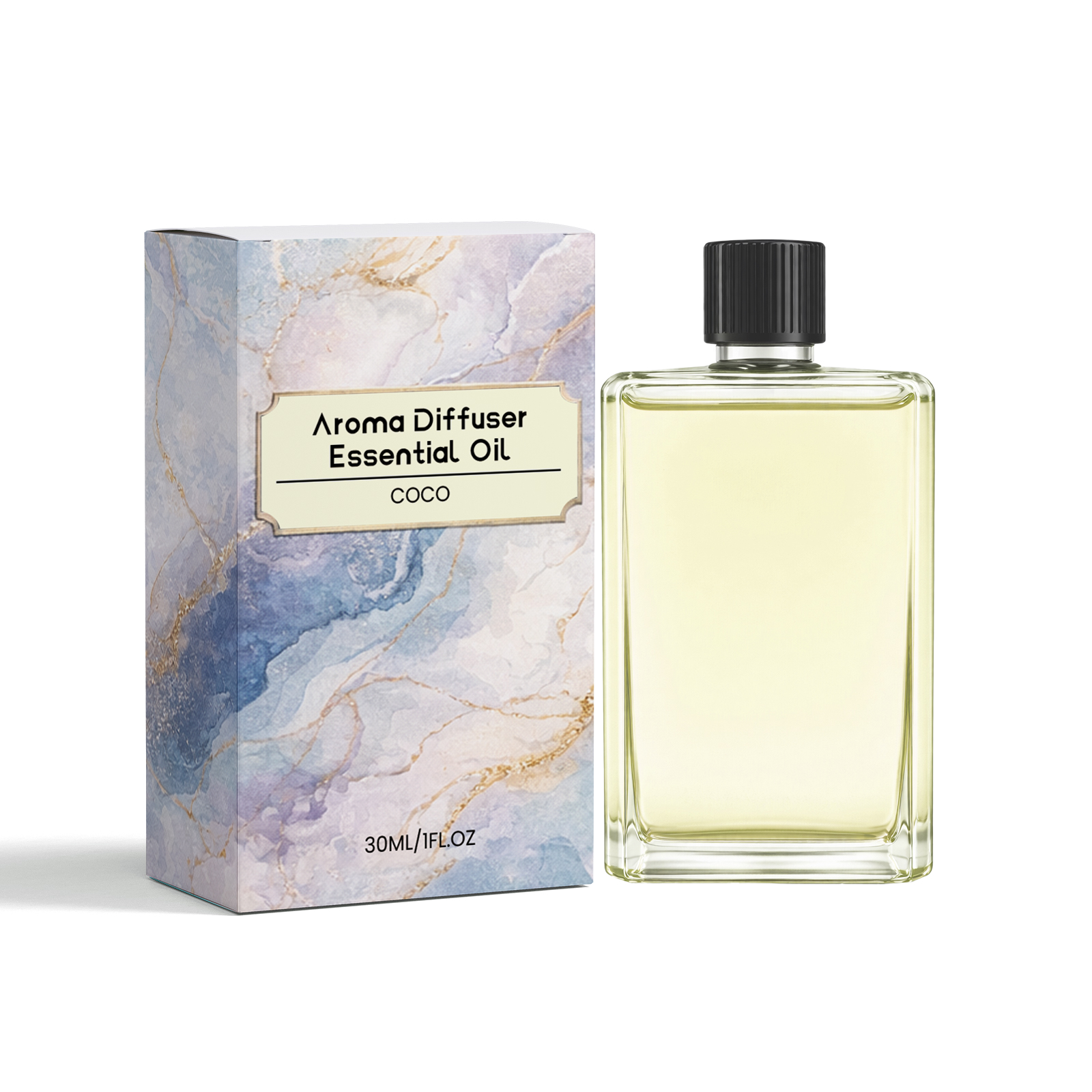 (COCO) Aroma Essential Oil Shangri La Scent Purify Air Fresh Long Lasting Fragrance For Bedroom Indoor Daily Home Relax Calm Gentle