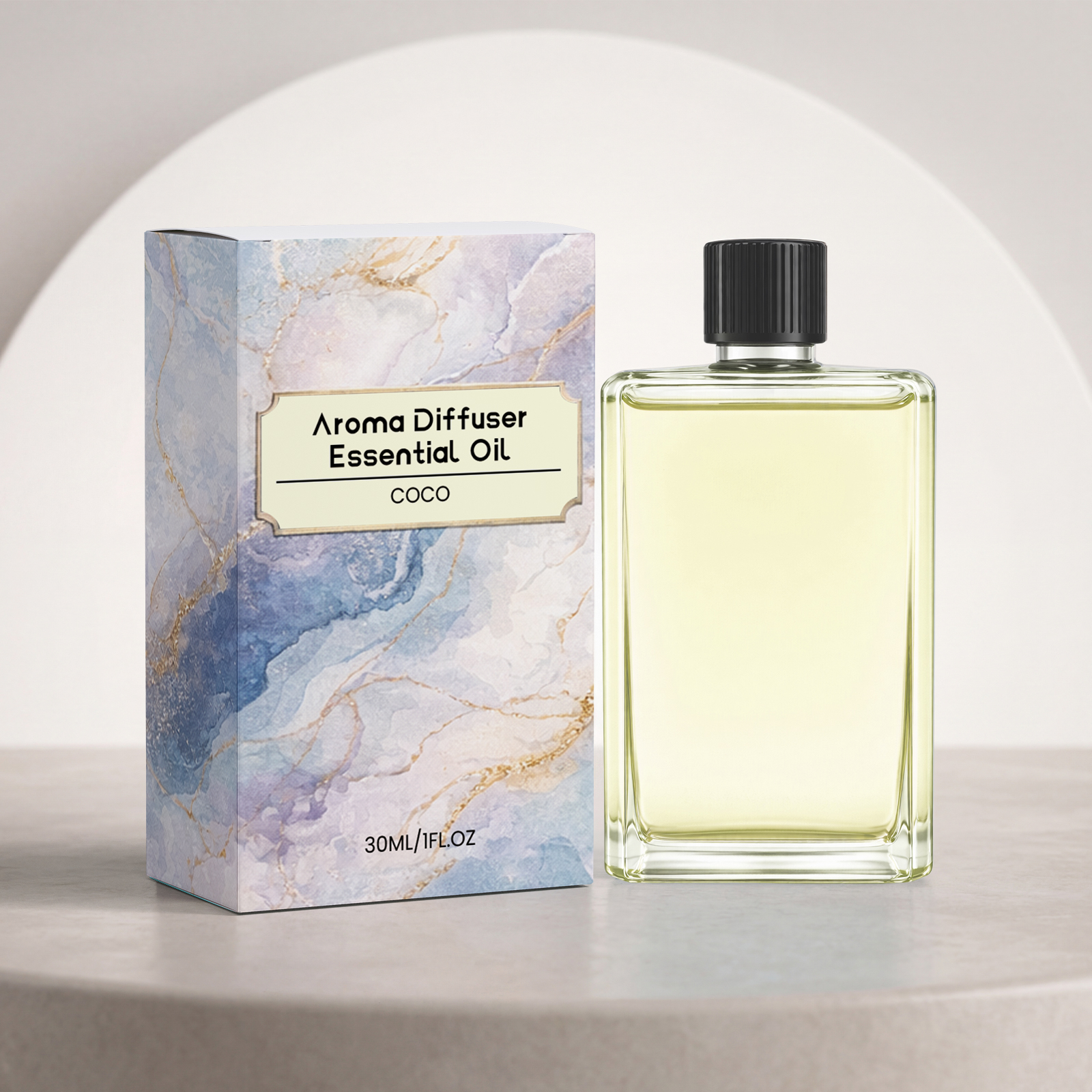 (COCO) Aroma Essential Oil Shangri La Scent Purify Air Fresh Long Lasting Fragrance For Bedroom Indoor Daily Home Relax Calm Gentle