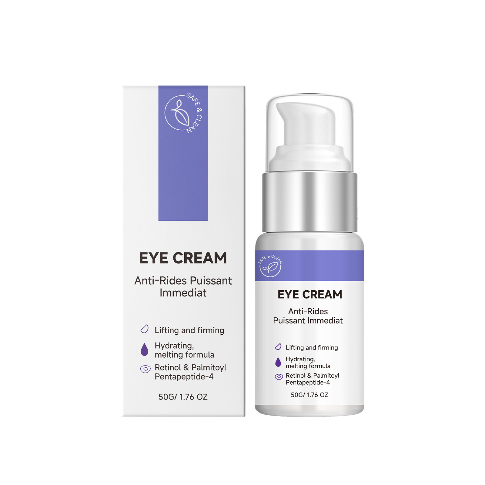 Retinol Moisturizing Eye Cream Mild Hydrating Nourishing Soft Care For Around Eye Skin Delicate