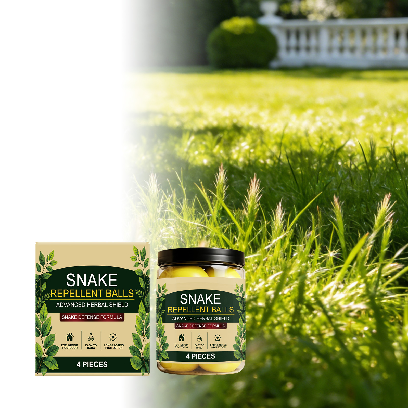 Snake Repellent Pellets Scent Driven Easy Protection For Yard Lawn Outdoor Camp Picnic Fishing Space