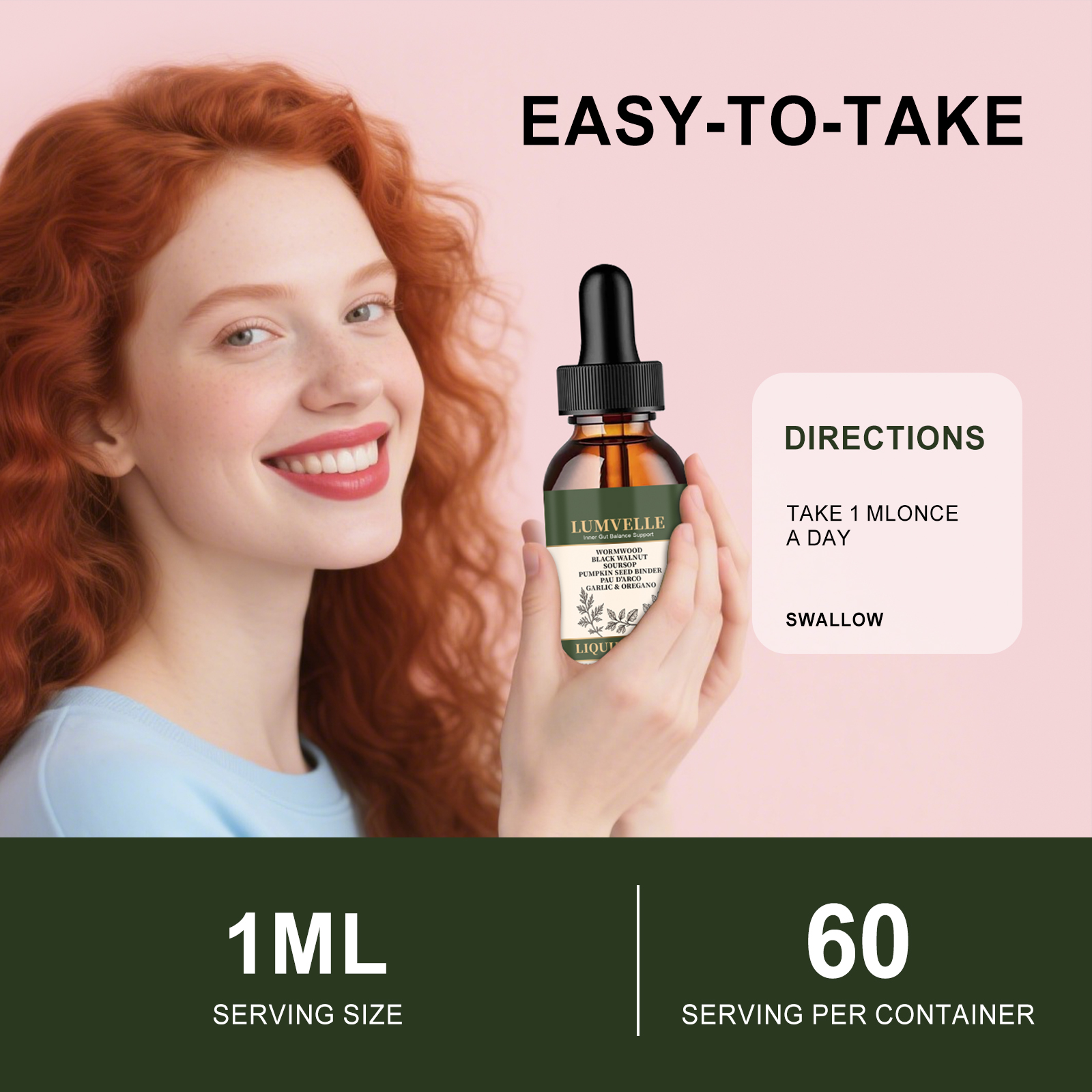 Plant Extract Intestine Balance Drops Mild Formula Comfort Balanced Care Protect Body Intestinal Environment