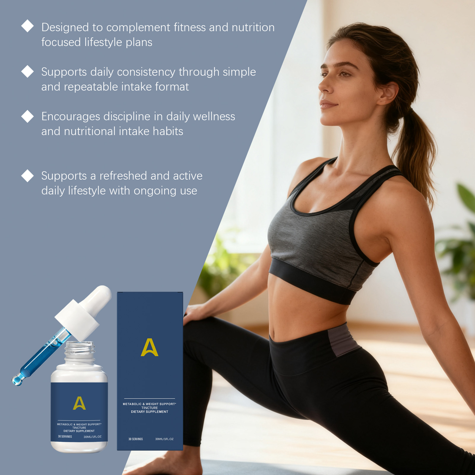Body Care Herbal Drops Mild Herbal Formula Portable Easy Take Balance Daily Energy Support