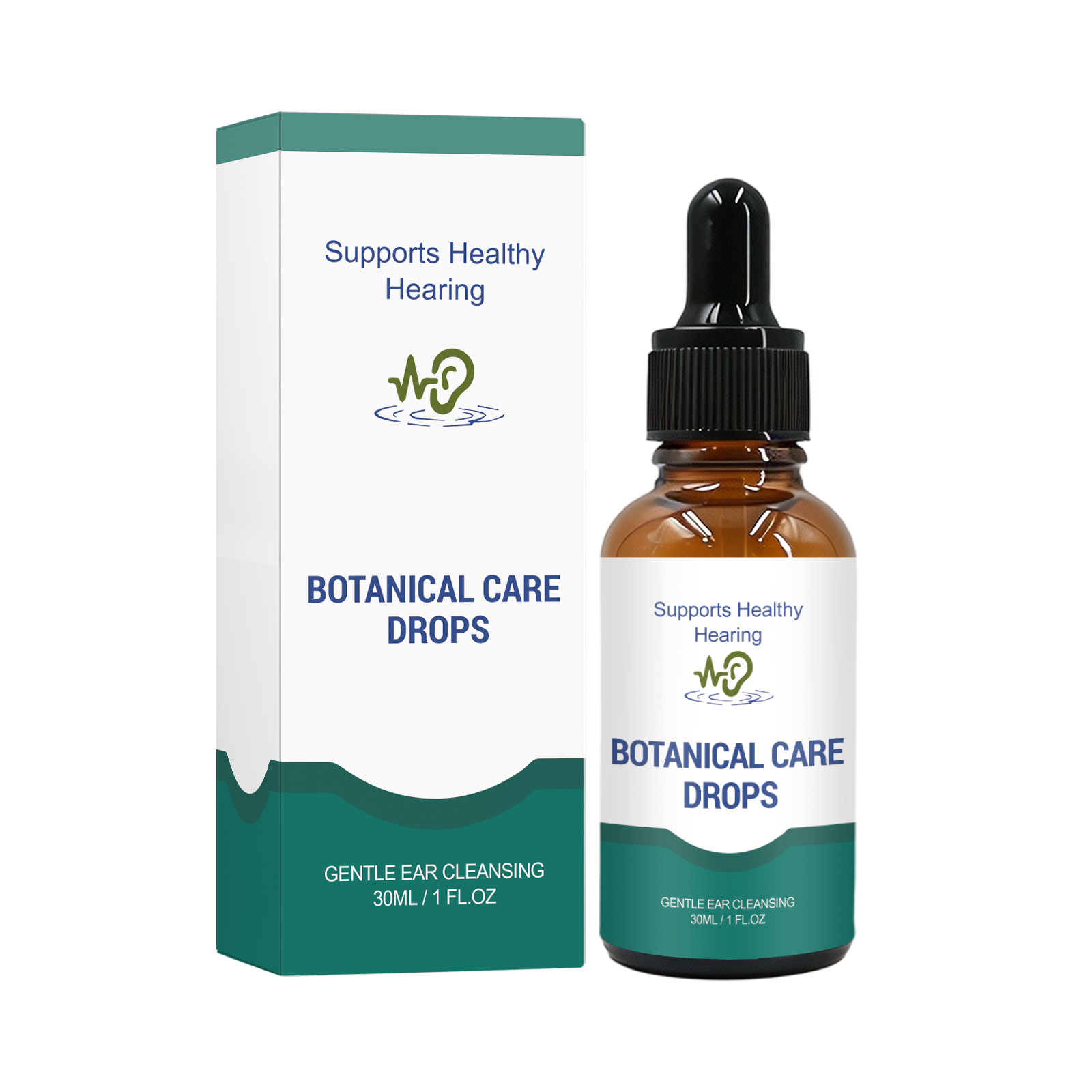 Ear Cleansing Care Drops Mild Formula Moisturizing Comfort Ear Canal Soften Earwax Daily Cleaning Care