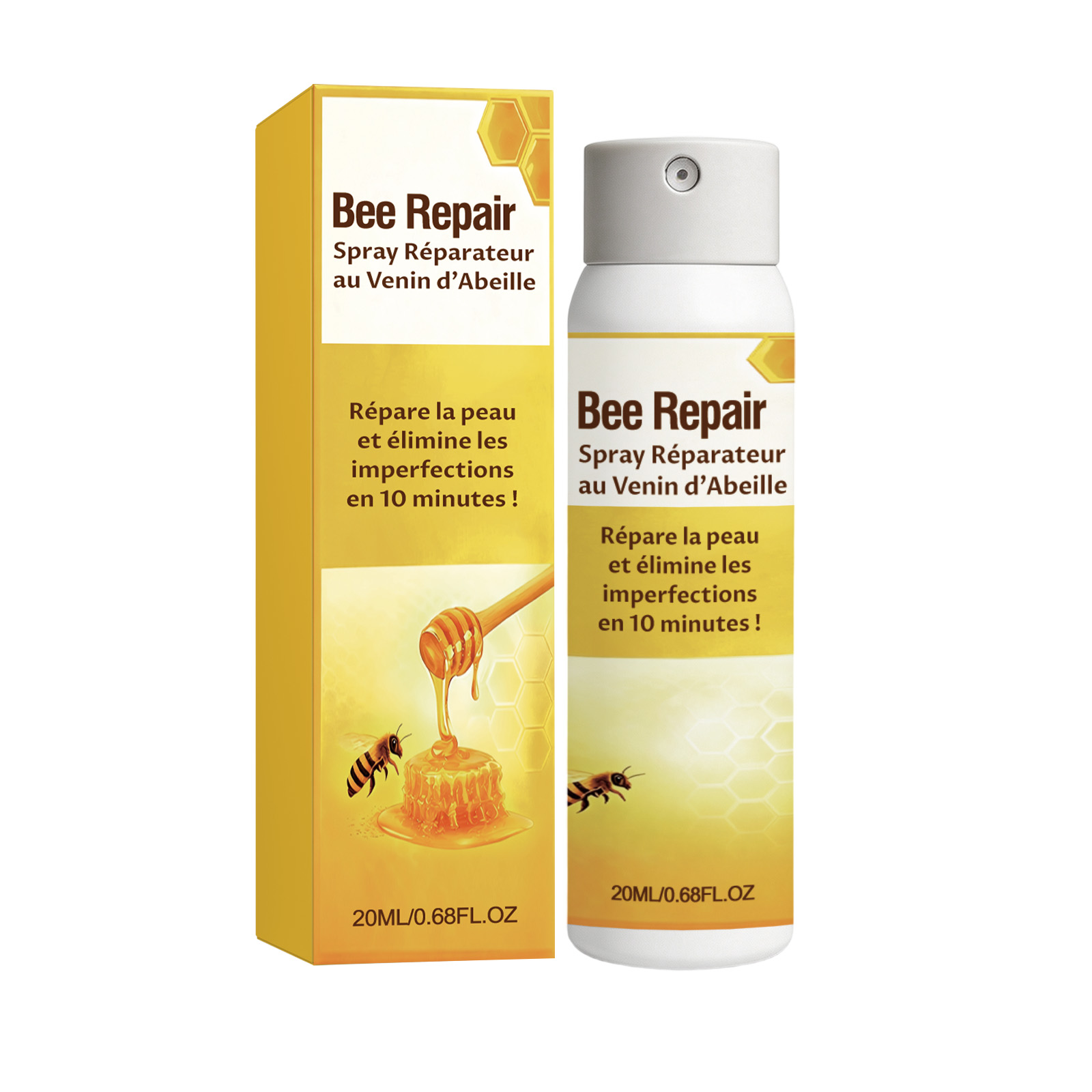 Bee Venom Skin Comfort Spray Moisturizing Care Body Skin Refreshing Delicate Smooth Daily Portable Nursing