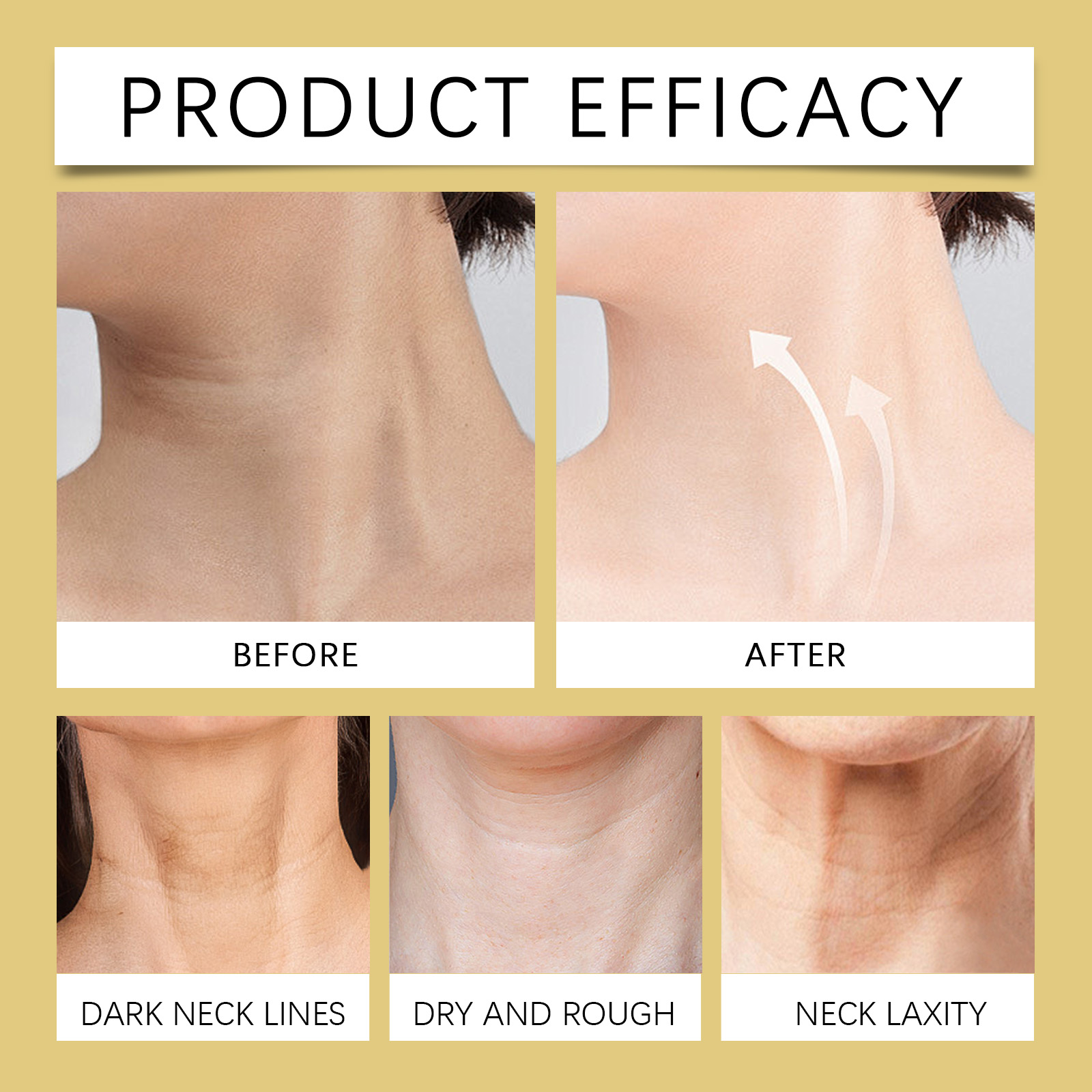 Neck Firming Roller Cream Improves Lifting Fades Neck Lines Moisturizes Nourishes Absorbs Easily Hydrated