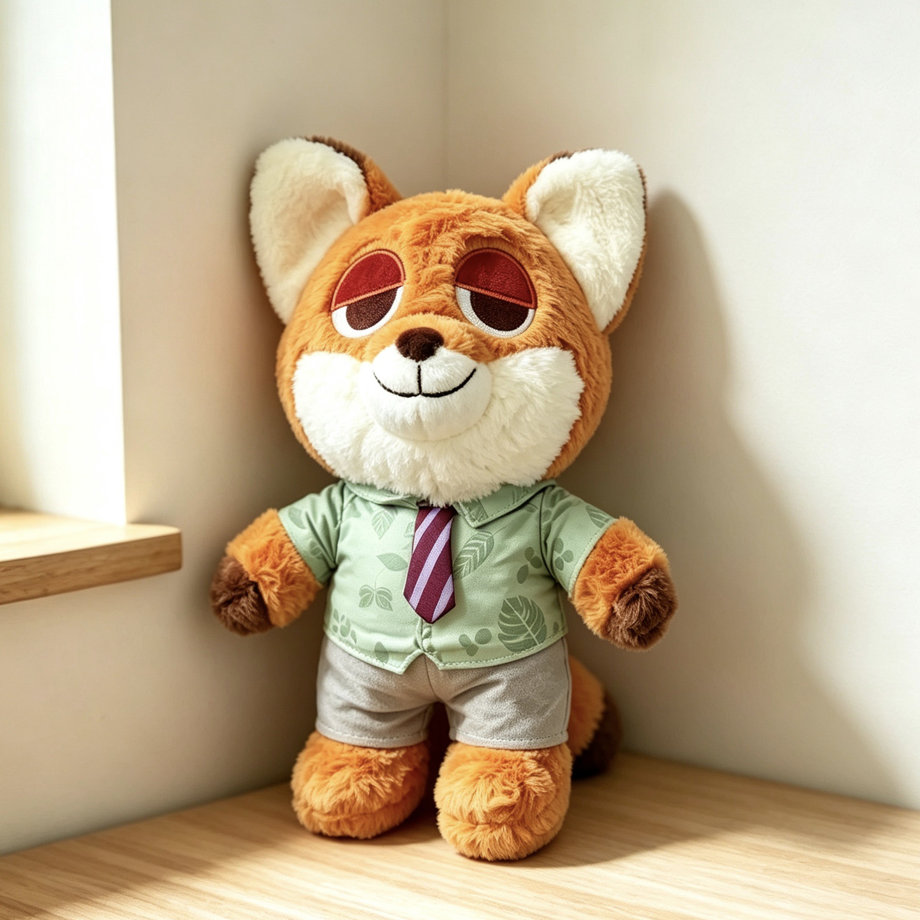 Zootopia Plush Nick Wilde Fox Stuffed Animal Toy Soft Cartoon Character Doll For Kids Gift Home Decor 30cm 