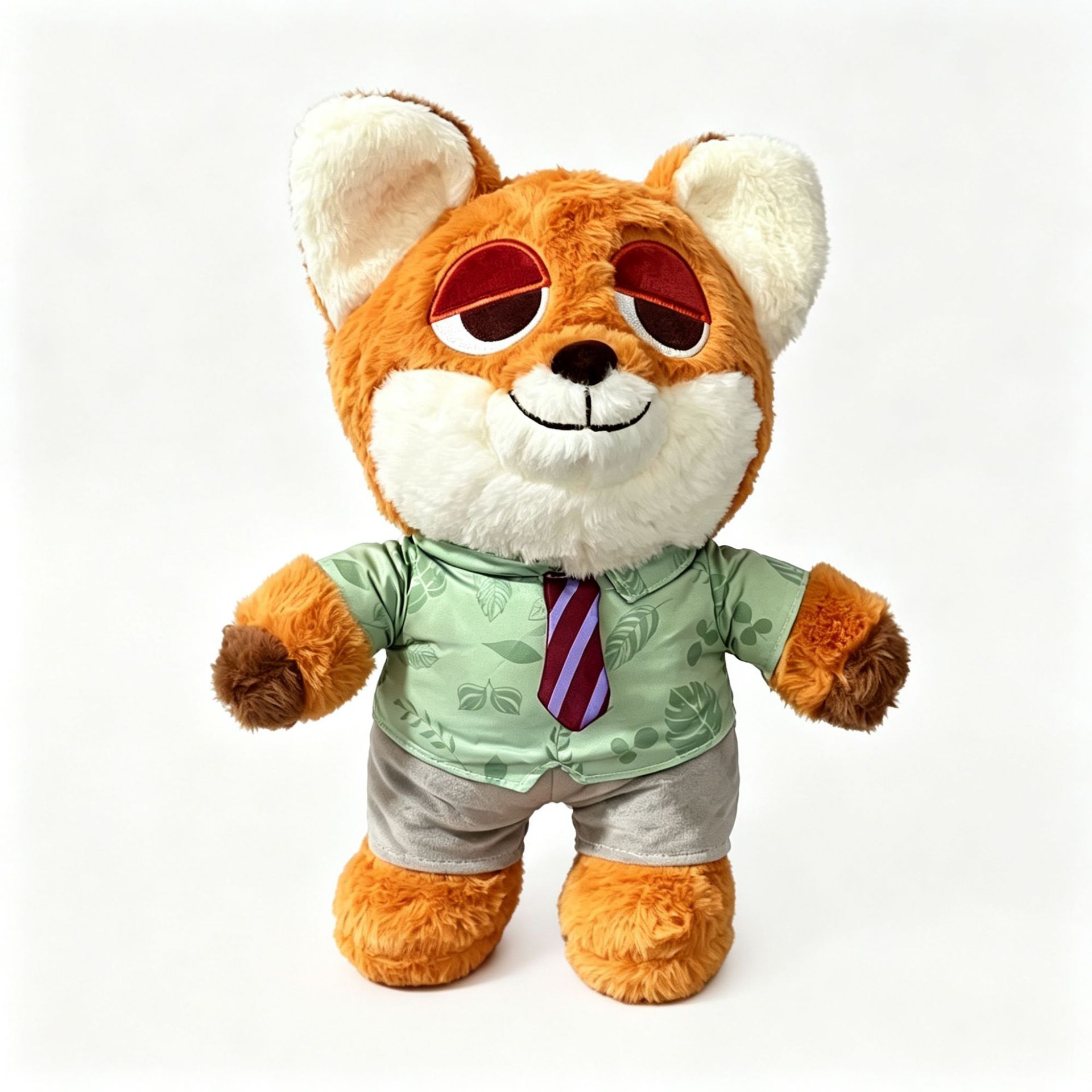 Zootopia Plush Nick Wilde Fox Stuffed Animal Toy Soft Cartoon Character Doll For Kids Gift Home Decor 30cm 