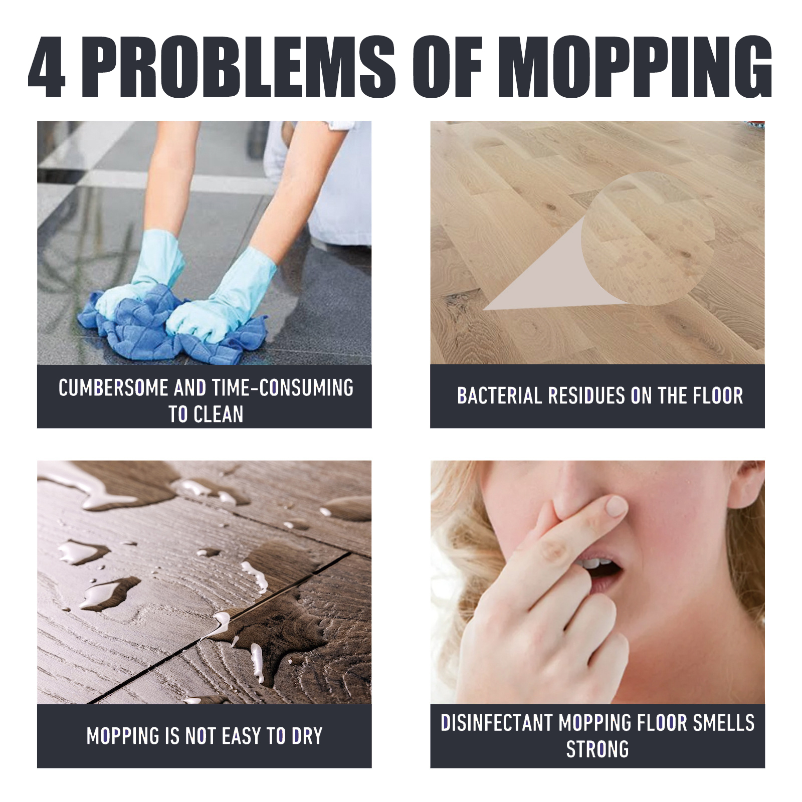 Wood And Marble Floor Cleaner Natural Avocado Oil Polishing Shine Protector For Daily Household Maintenance 1 PCS