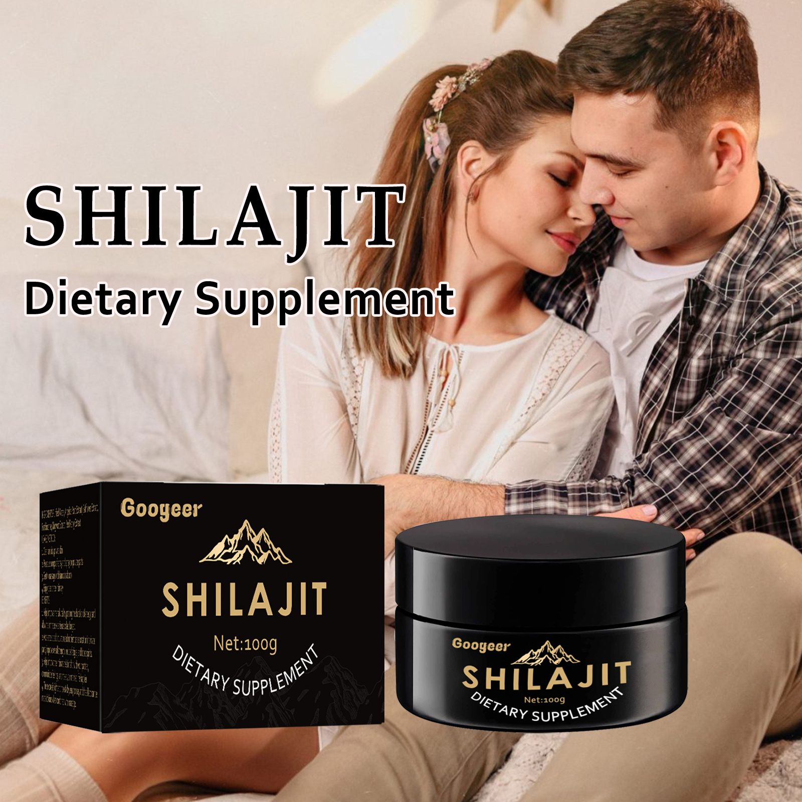 Shilajit Extract Liquid Drops Daily Wellness Supplement For Energy And Focus 100g