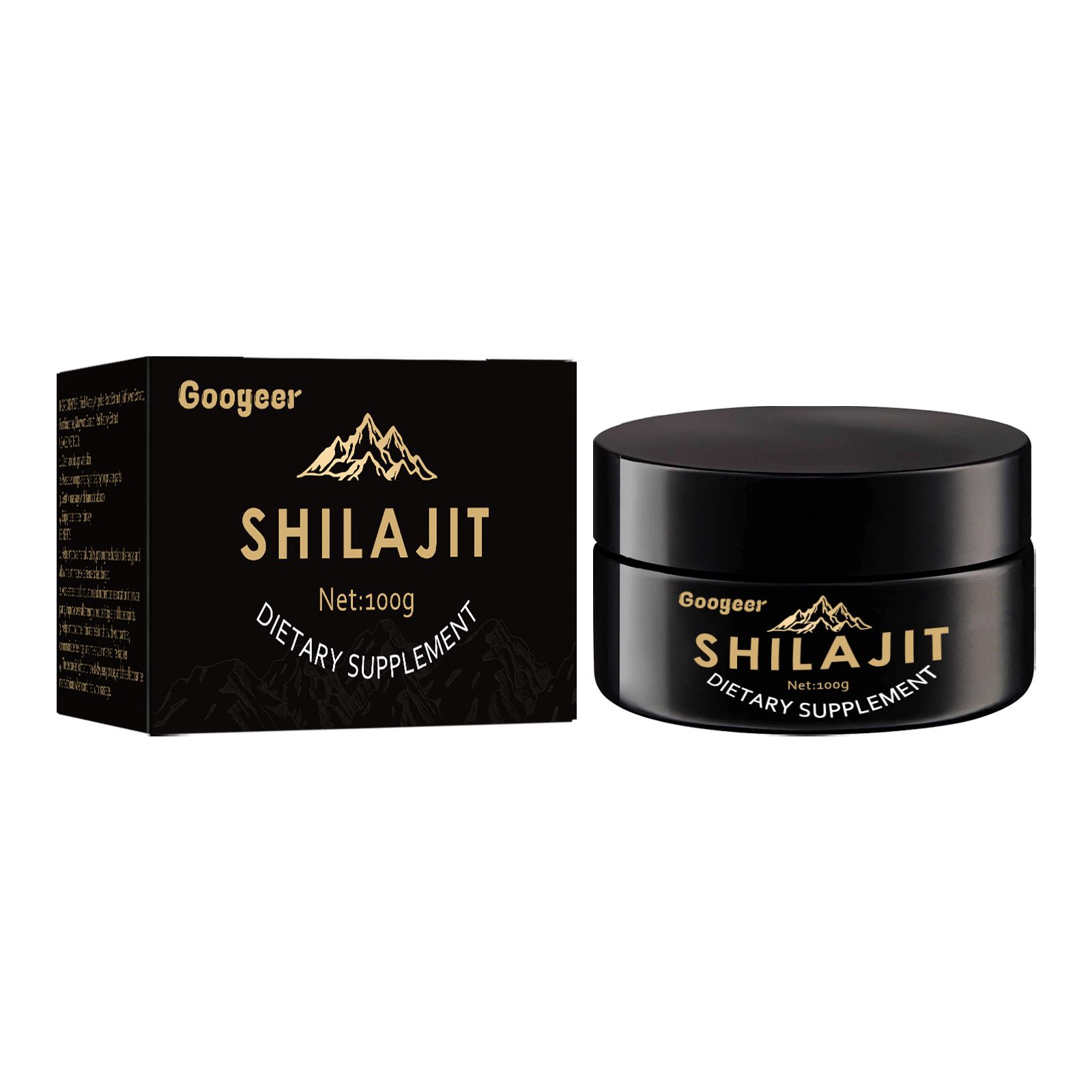 Shilajit Extract Liquid Drops Daily Wellness Supplement For Energy And Focus 100g