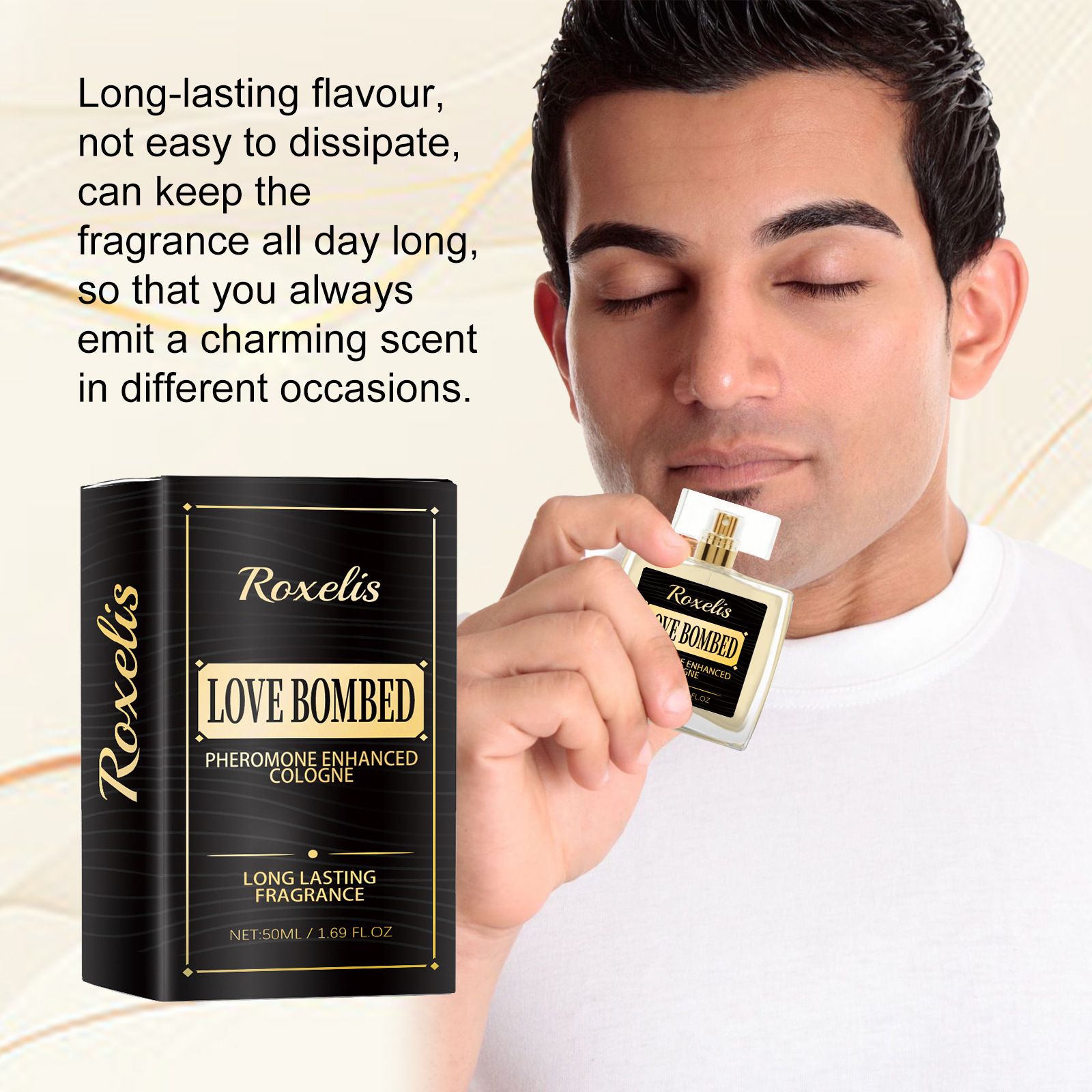 Men Perfume Portable Fresh Long Lasting For Dating And Daily Wear