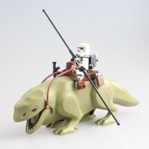 (Dewback & Sand Storm Trooper Mini Figure Set) Star Wars Mini Figures Fits Lego Compatib