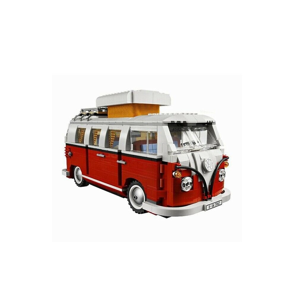 Volkswagen T1 Camper Car Model Technic Series 1354pcs Building Blocks withoutbox