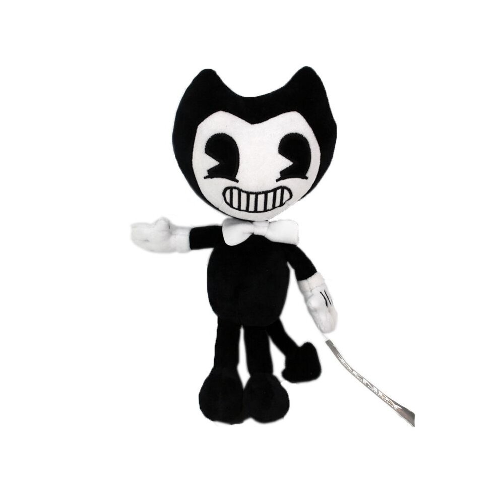 (Bendy) Bendy and the Ink Machine Plush Doll Figure Toy Black White Alice Boris Toy Gift