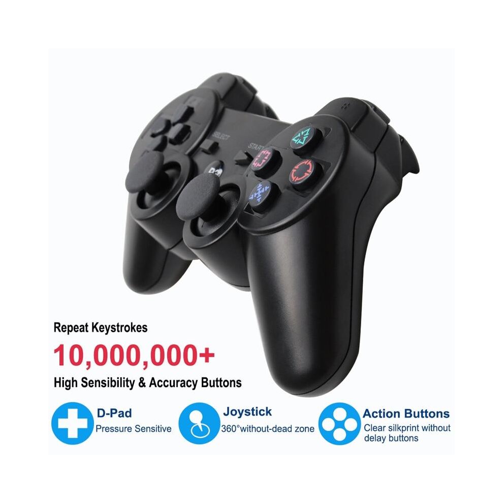 (Purple) Wireless Gamepad for PS3 Joystick Console Controle For USB PC Controller For PS