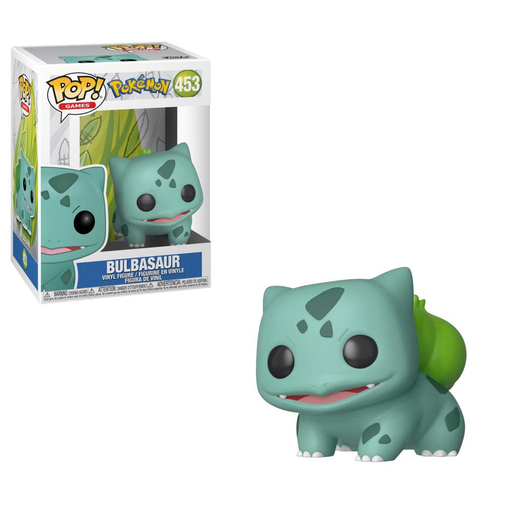 Funko Pop Action Figure Toys Pokémon Anime Games Bulbasaur Vinyl Figures Summer Convention Collection Models Doll Home Office Desk Decoration Christmas Gift for Cartoon Fans