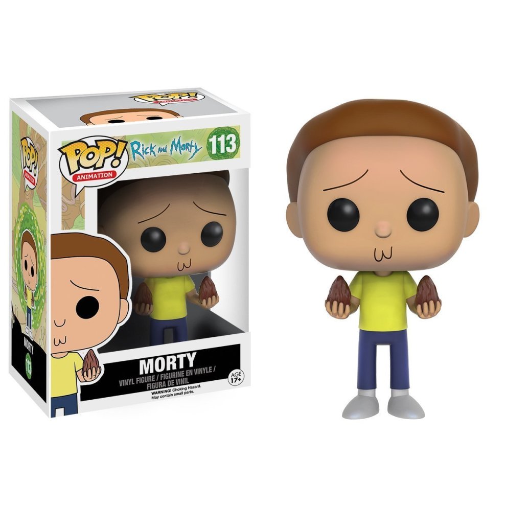 Funko POP Morty Vinyl Figure of Rick and Morty