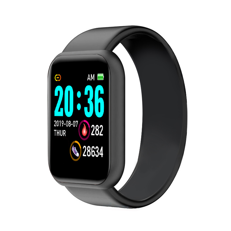 Smart Bracelet  Heart Rate Smart Bracelet Blood Pressure Sports Bluetooth Watch Color Screen Gift