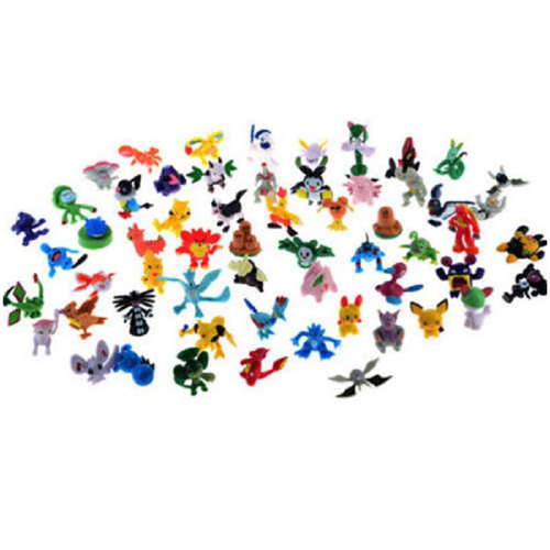 24PCS Cute Pokemon Go Mini Random Wholesale Lots Pearl Figures New for Kids Toy