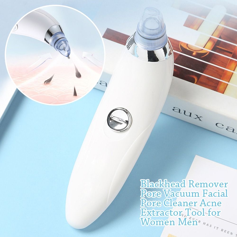 Acne Cleaner Skin Face Machine Acne Extractor Blackhead Cleaner Electric Vacuum Suction Blackhead Remover Facial Pore Cleaner