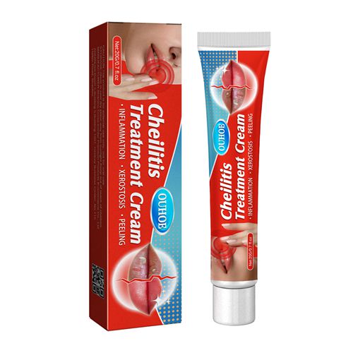 Cheilitis Treatment Cream Lip Cream Cheilitis Type Dressing Moisturizing Brightening Wrinkles Reducing Lip Repairing Cream