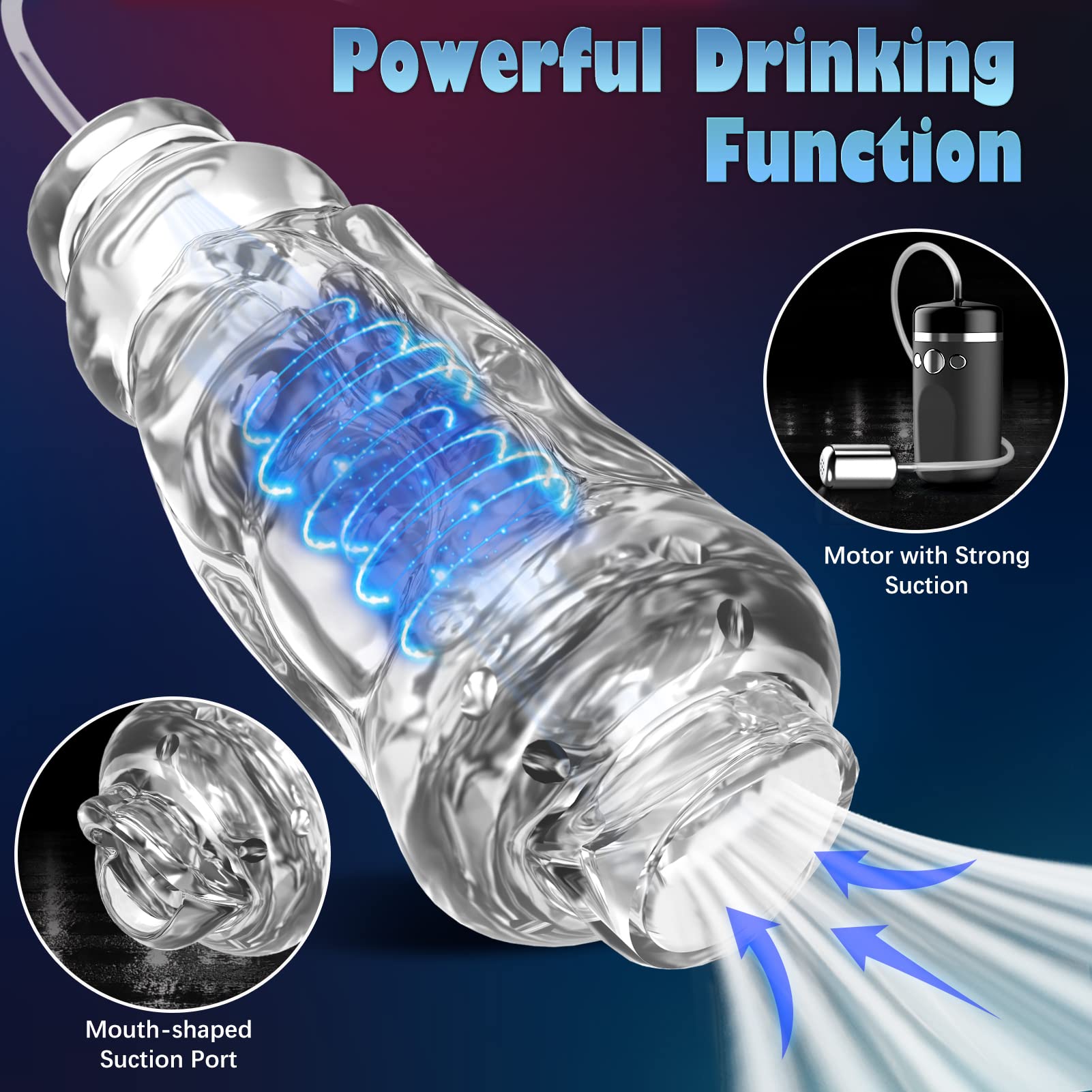 Automatic Male Masturbator Cup Sex Toys for Men Penis Pump Pocket Pussy Vibrator Stroker Sucking Vibrating Adult Oral Toys
