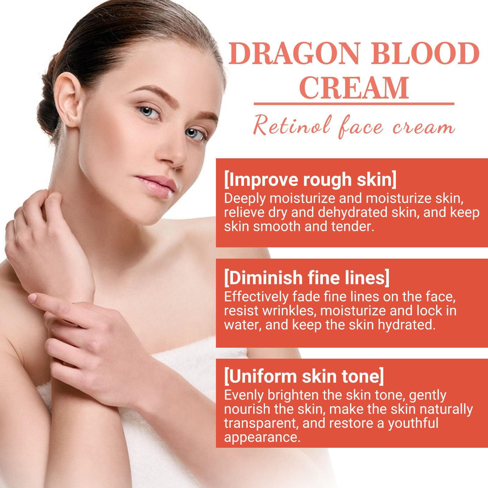 Anti-aging Retinol Face Cream  Moisturizer  Anti-Wrinkles Dark Spots Removal Firming Lifting Tightening Nourish