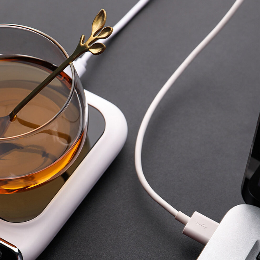 USB Electric Cup Heating Coaster Warmer Coffee Tea Heater Mat