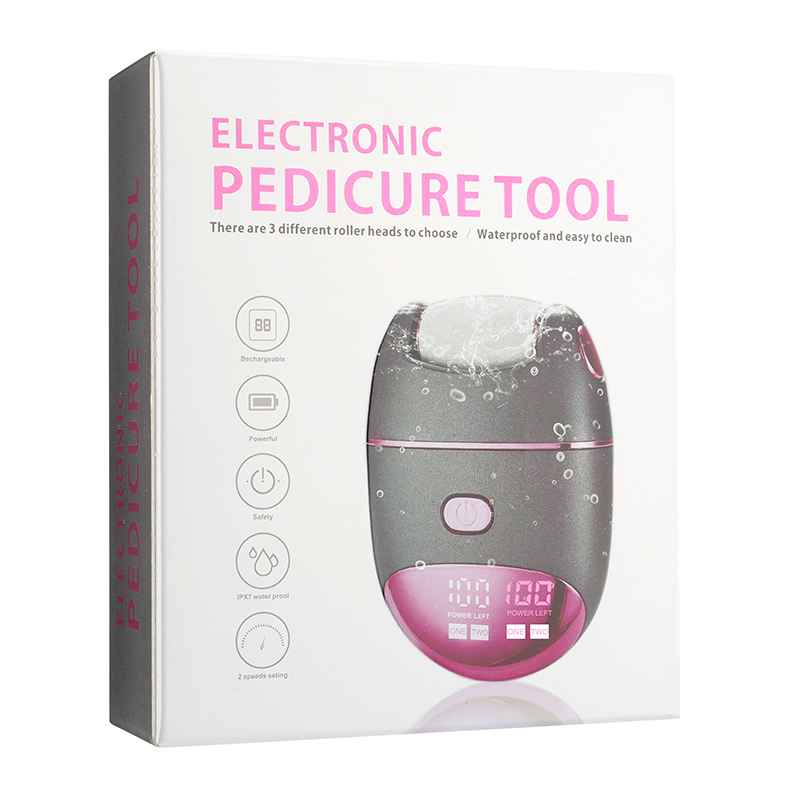 Electric Callus Remover for Feet Waterproof Rechargeable Foot Files Pedicure Tools for Dead Skin and Cracked Skin Foot Daily Care LCD Display Ideal Gift