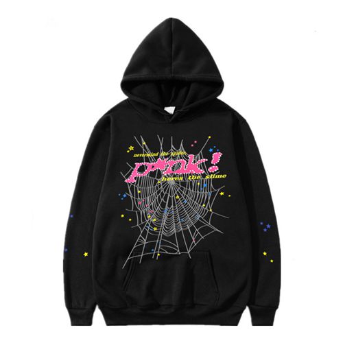 Young Thug  Hip-Hop Vibe Pink Print Hoodie Unisex Streetwear Hooded Sweatshirt
