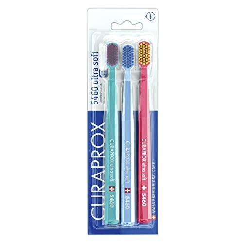 Curaprox 5460 Ultrasoft Toothbrush, 3 Pack