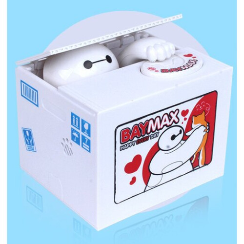 (Doraemon) Kids Cartoon Electric Money Box Stealing Money Piggy Bank Toy With Music