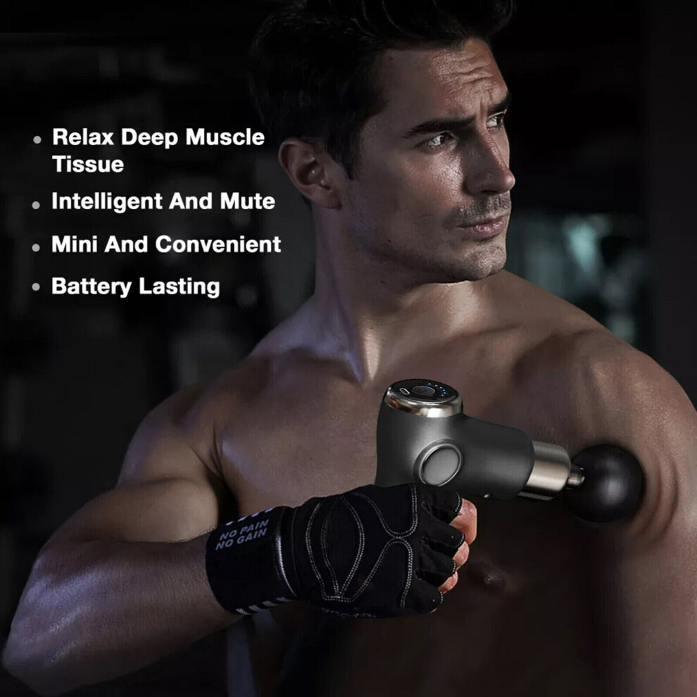 32 Speeds Massage Gun Deep Tissue Handheld Percussion Muscle Massager