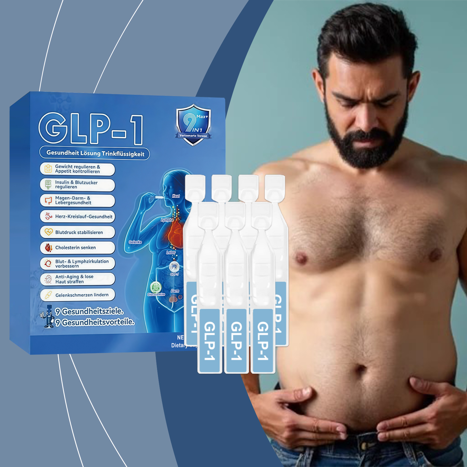 Health Solution Oral Liquld Sleep & Circulation Drops | Gentle Formula for Restful Nights & Body Comfort | Daily Supplement to Support Relaxation, Energy Balanc