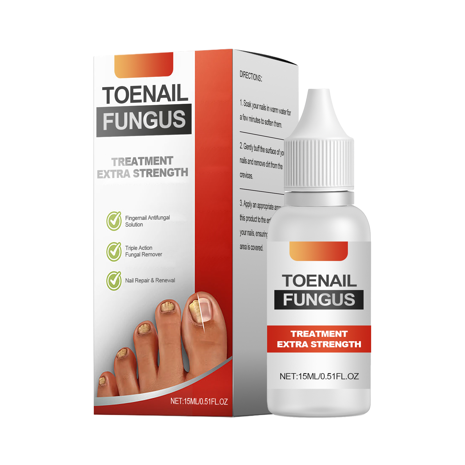 Toenail Fungus Complete Nail Drops | All-in-One Care for Fingernails & Toenails | Daily Essence to Cleanse, Strengthen & Support Natural Nail Health