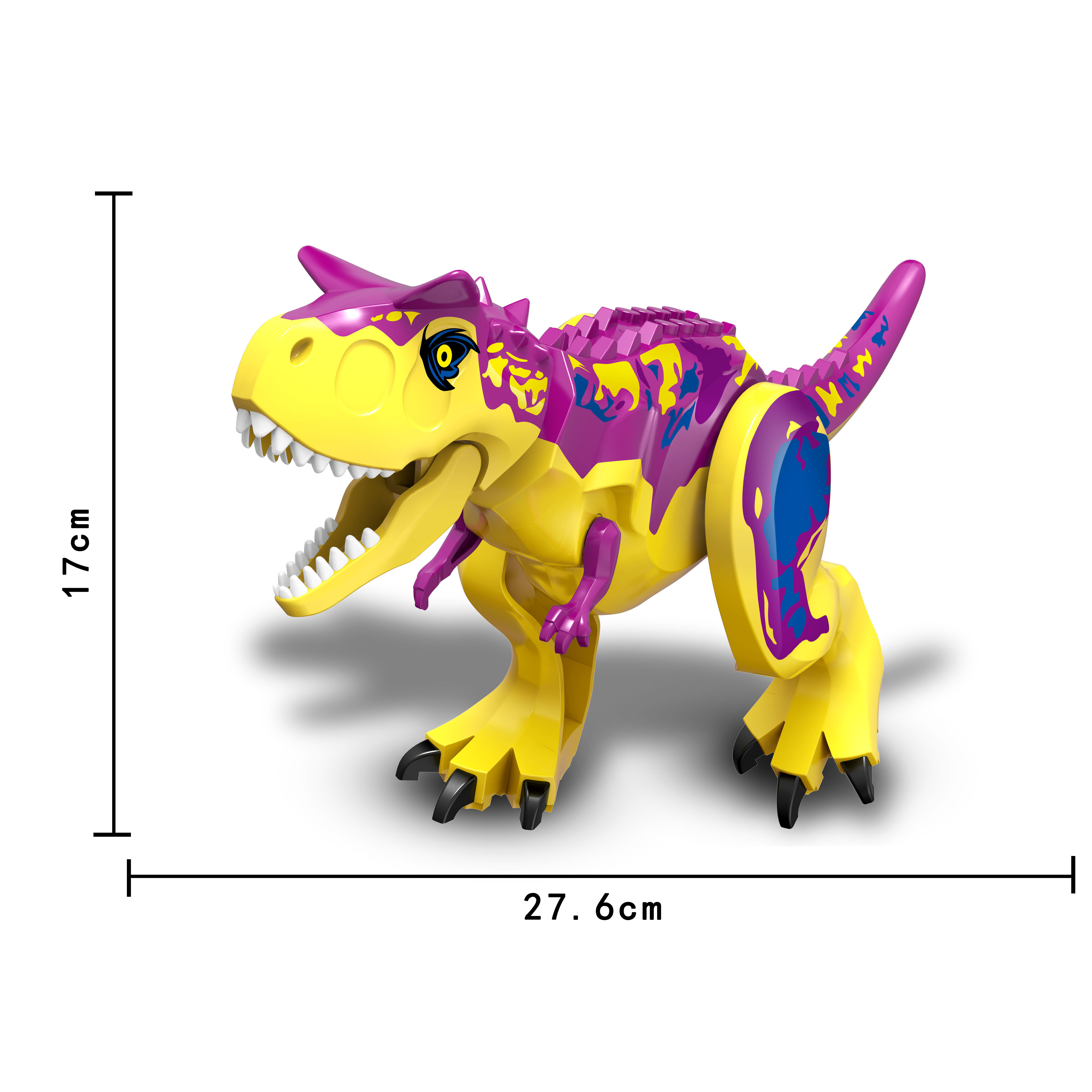 (Dinosaur A) Kids Toys Jurassic Dino World Brachiosaurus Building Kits Blocks Bricks Dinosaurs Figures Raptor Dinosaurs Park Gifts