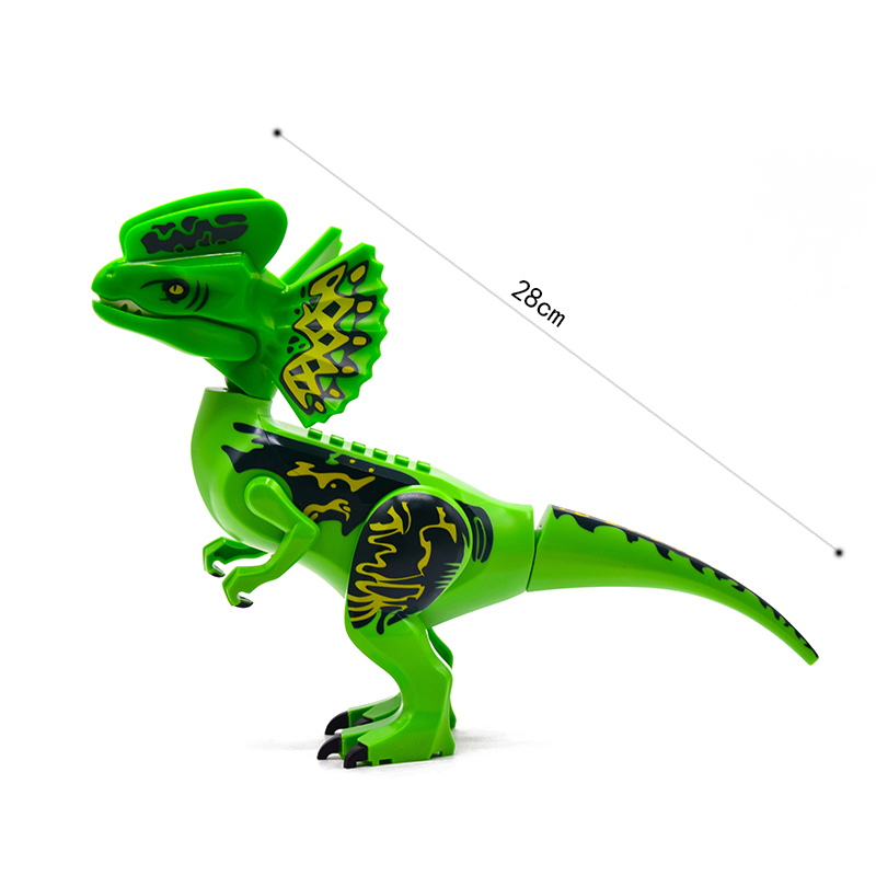 (Dinosaur A) Kids Toys Jurassic Dino World Brachiosaurus Building Kits Blocks Bricks Dinosaurs Figures Raptor Dinosaurs Park Gifts
