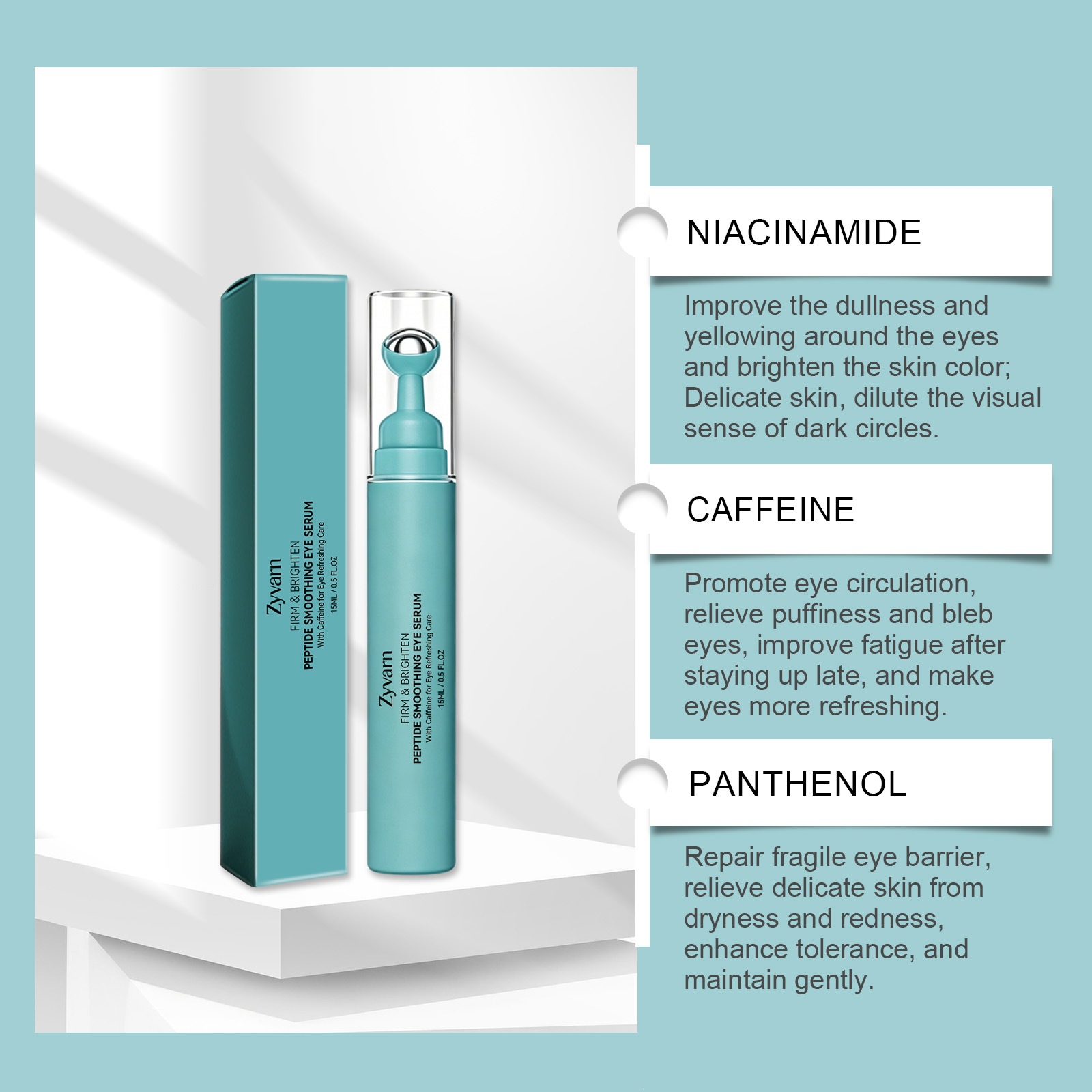 Multi Peptide Eye Essence For Gentle Hydration Firming And Smoothing Eye Area Care