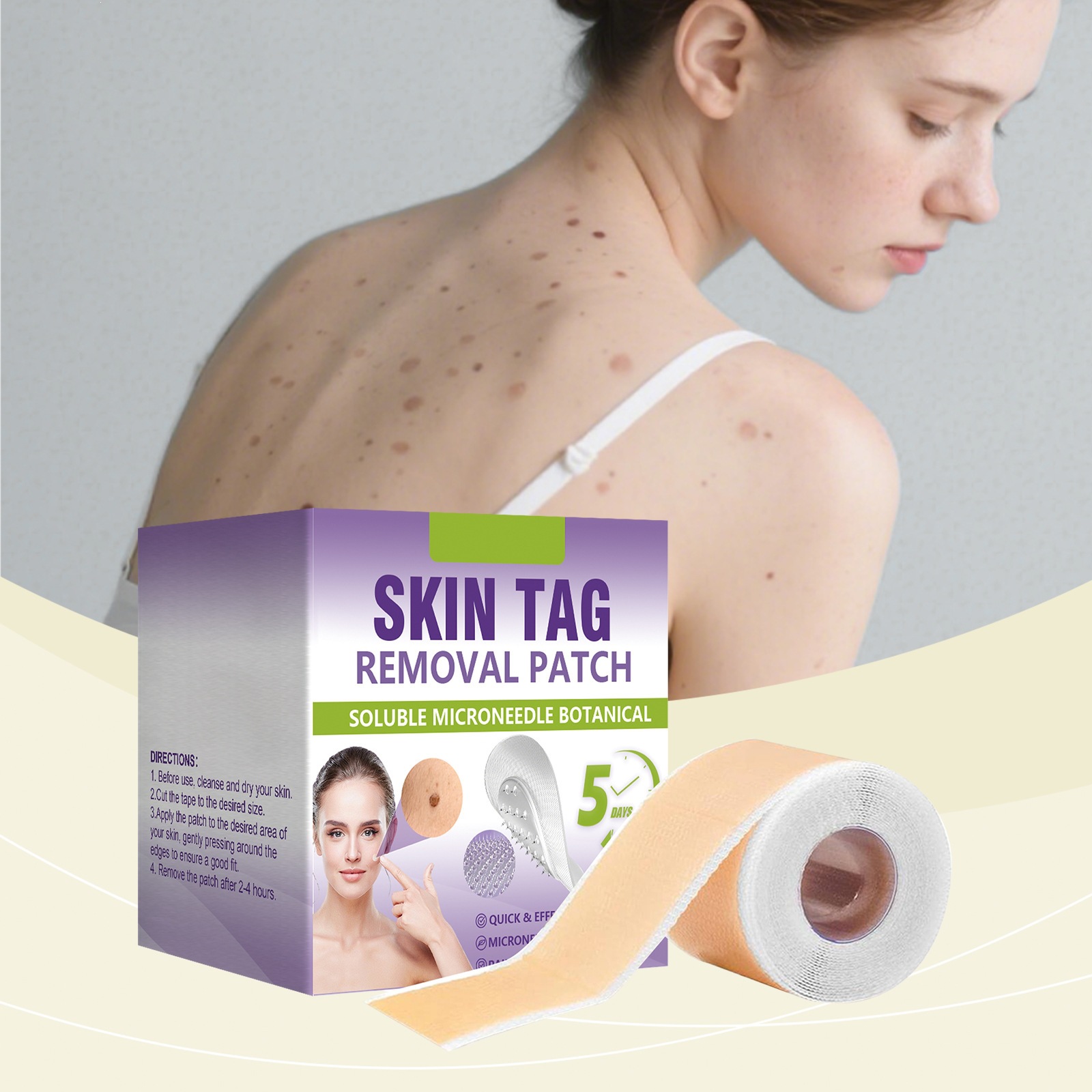 Skin Revitalizing Patch Gentle Non Irritating Formula For Blemish And Acne Care Smooth Skin Daily Treatment Solution