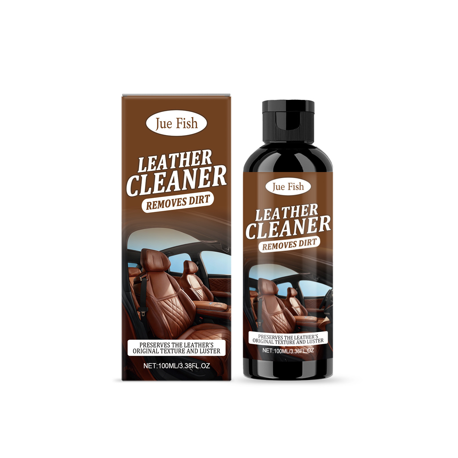 Leather Cleaner Deep Cleaning Stain Remover For Furniture Car Seats Restoration And Shine Daily Care