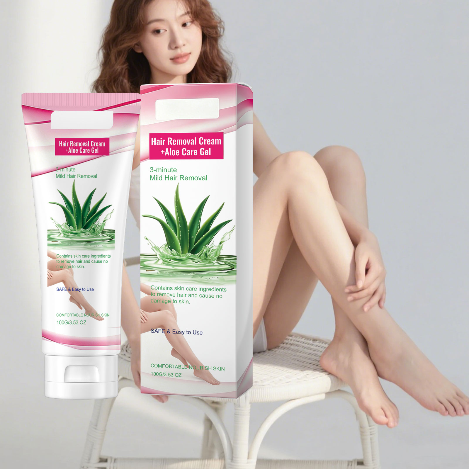 Body Hair Removal Cream Mild Nourishing Repair Beauty Skin Care Preparation For Limb Armpit Whole Body Skin Depilation Treatment Exclusive