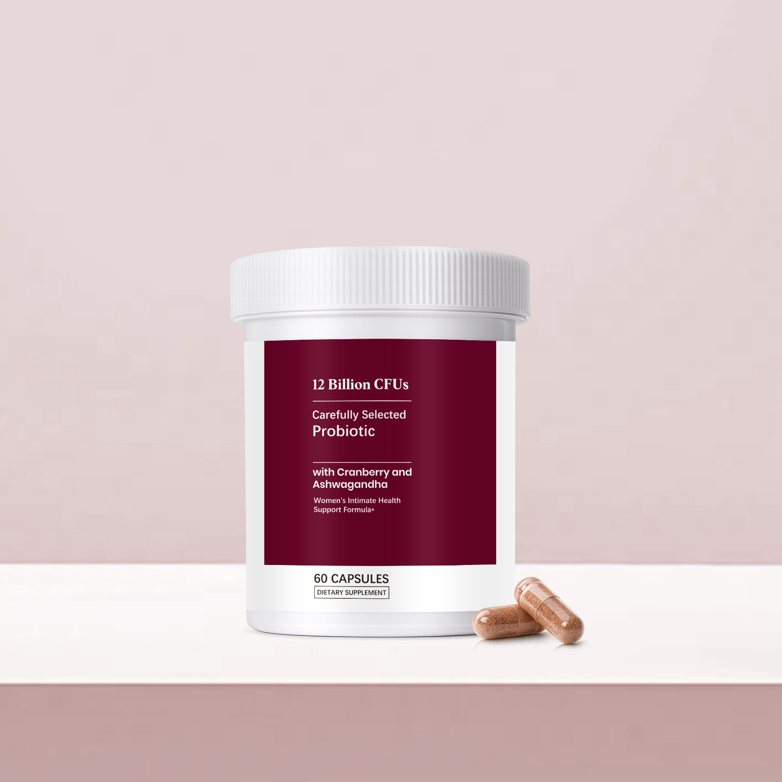 Women Probiotic Capsules Gentle Care Balance Comfort Boost Vitality Supplement For Female Body Health Daily Internal Nourish