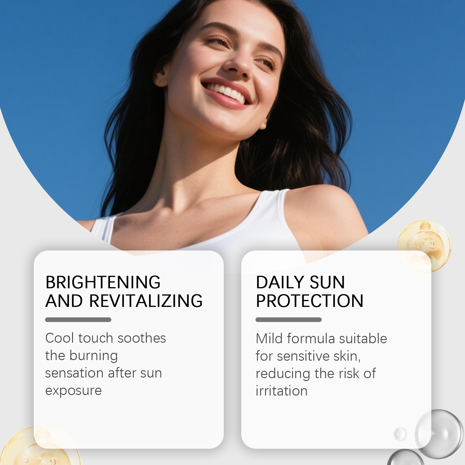Lime Brightening Protection Essence Fresh Lightweight Hydrating Silky Texture Outdoor Skin Isolation Care
