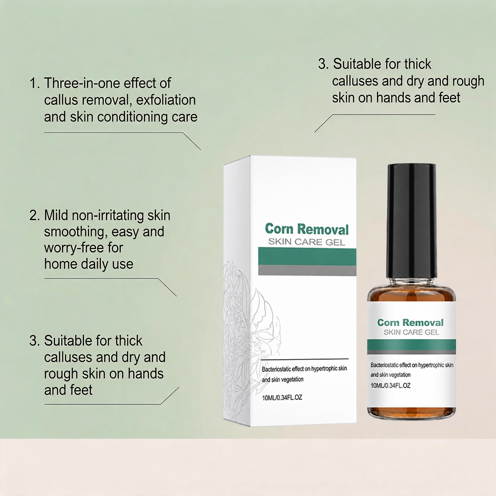 Skin Care Gel Mild Moisturizing Deep Hydrating Humectant Soft Refined Rough Hard Skin Complexion Tissue Surface