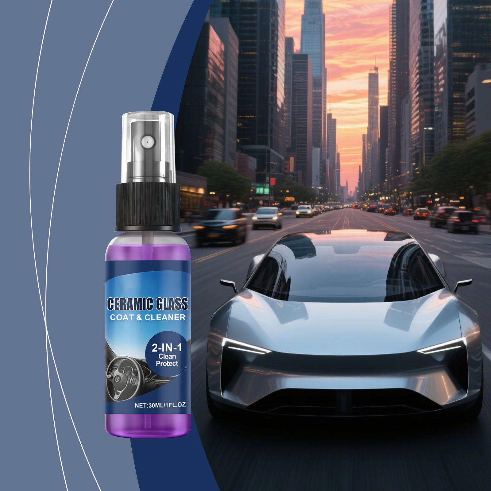 Coating Spray Paint Surface Care Wax Shine Renovate Clean Maintain Bright Polish Coating Agent For Automobile