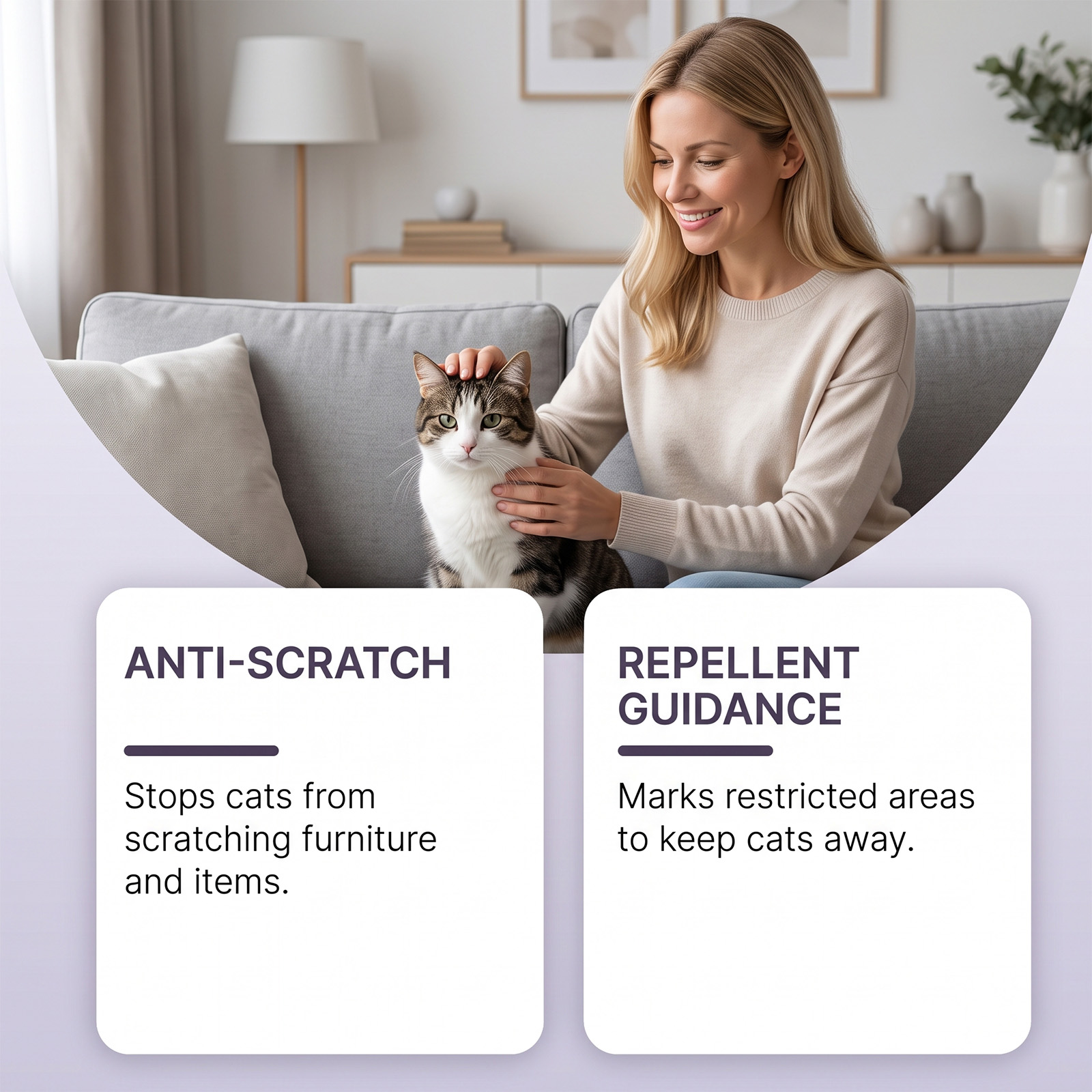 Cat Repellent Spray Daily Mild Convenient Training Indoor Household Furniture Anti Pet Scratch Bite