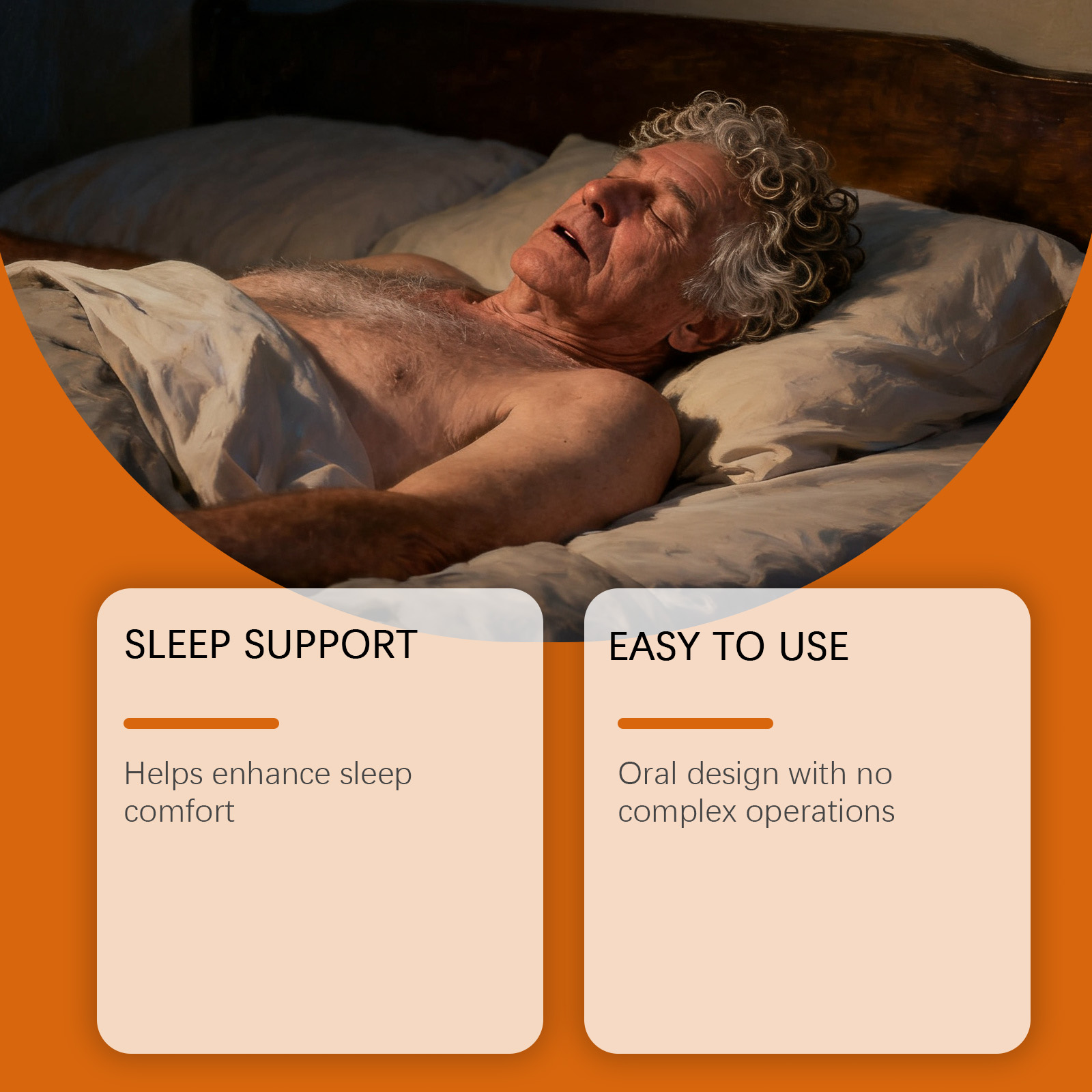 Sleep Balance Nutrition Powder Daily Mild Care Herbal Plant Ingredients Night Cozy Quiet Sleep Condition